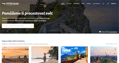 Desktop Screenshot of cestujlevne.com